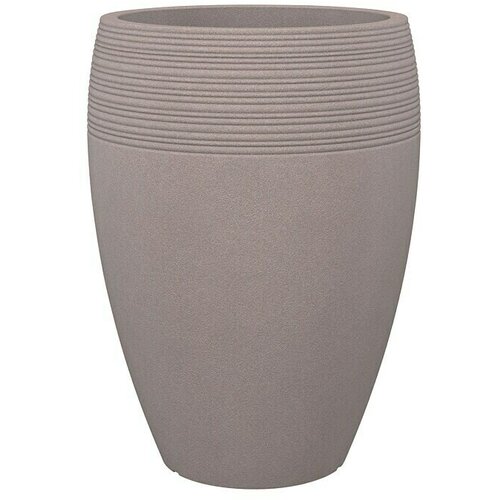 Scheurich Okrugla posuda za biljke Lineo High (Vanjska dimenzija (ø x V): 47 x 65 cm, Plastika, Taupe) Cijene