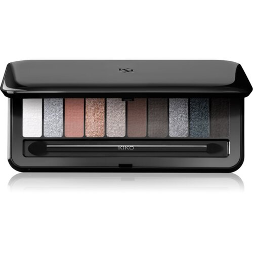 KIKO Milano Soft Nude paleta sjenila za oči 10 boja s kistom nijansa 03 Cool Shades 7.5 g Cijene
