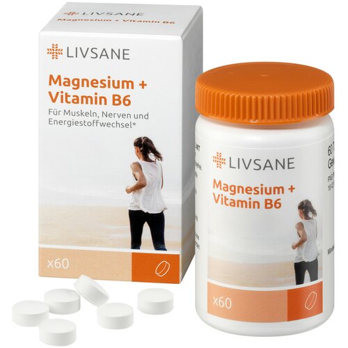 LIVSANE magnezijum + vitamin B6 tablete Cene