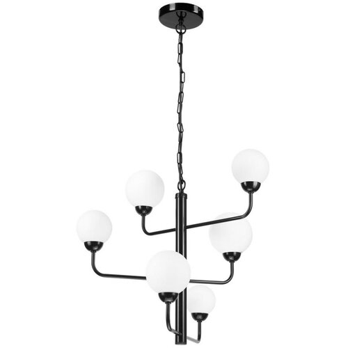  Luster na lancu OSCAR 6xG9/5W/230V crna Cene