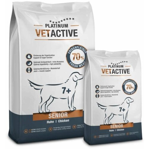 Platinum hrana za pse VetActive Senior 1.5kg Slike