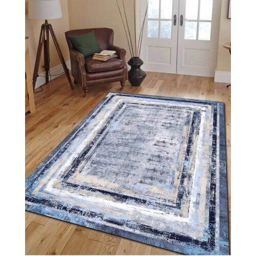 Tepih sa gumenom podlogom 120x180cm - Rustic plavi, TG-1093 Cene
