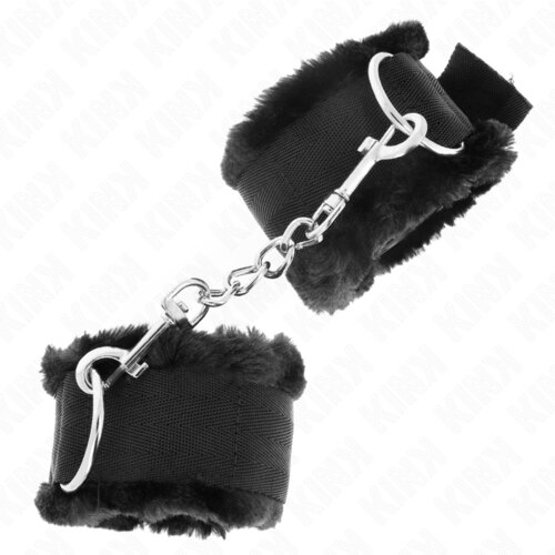 Kink Okovi Za Zapestje Fur Lined Black Cene