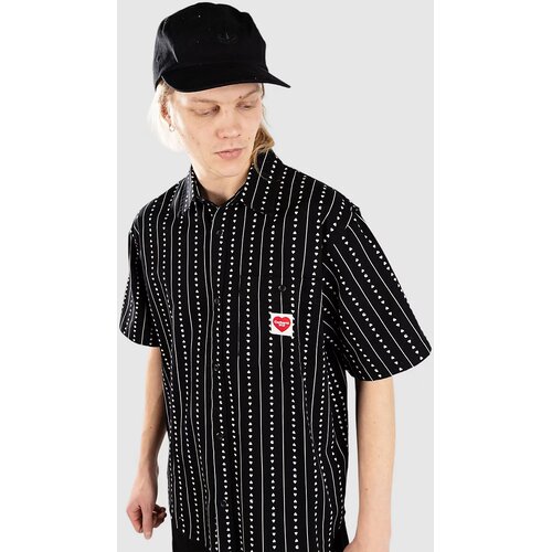 Carhartt WIP Drewe Srajca heart c pinstripe / blk / nat Cene