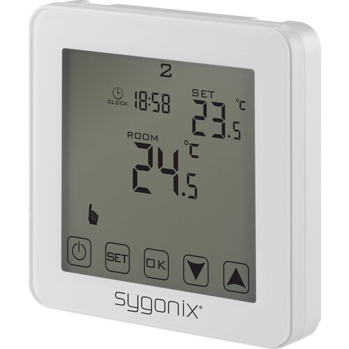 sygonix SY-4961570 Touch 2 sobni termostat podometna tedenski program 1 kos, (20448672) Cene