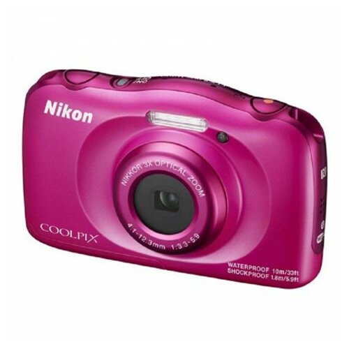 Nikon Coolpix W100 (Pink) digitalni fotoaparat Slike