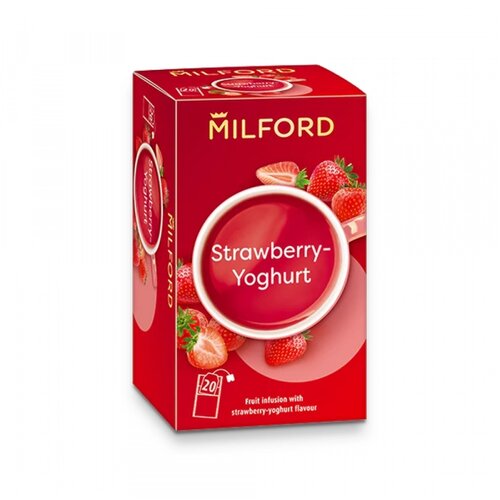 Milford Čaj jagoda i jogurt 1/20 Slike