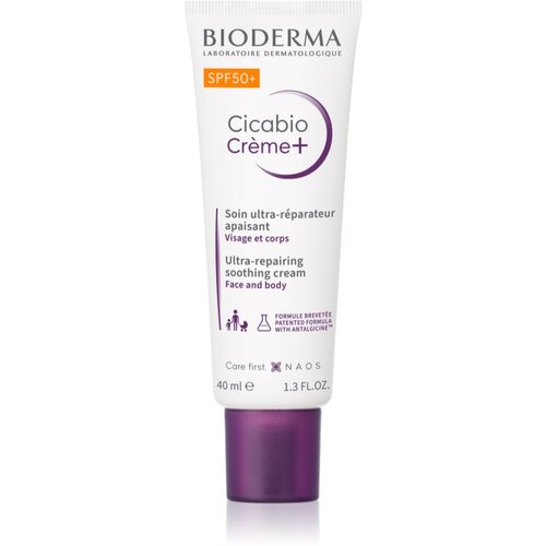 Bioderma Cicabio krema za lice SPF 50+ 40x0 ml Slike