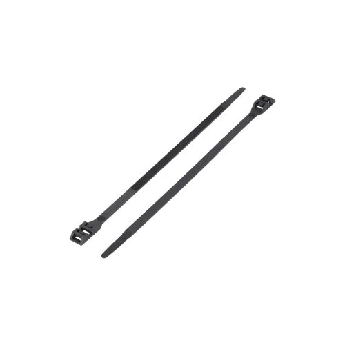  Vezica za kabele 265 mm crne boje s dvostrukom glavom TRU Components 1592783 TC-DK-265BK203 1 kom. Cijene