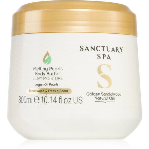 Sanctuary Spa Golden Sandalwood intenzivno vlažilno maslo za telo 300 ml Slike
