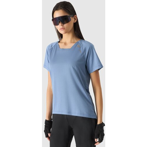 4f Women's quick-drying cycling T-shirt - blue Slike