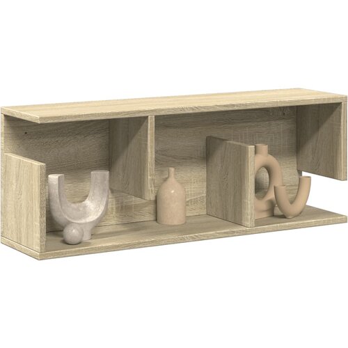 VidaXL Zidni ormarić 80x20x30 cm boja hrasta sonome konstruirano drvo Slike