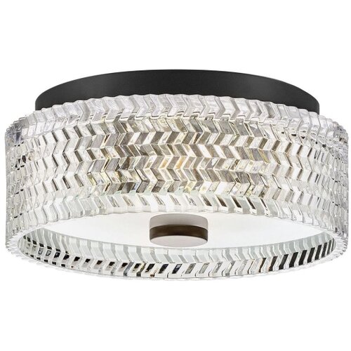  hinkley hk-elle-f-s-bk - plafonska lampa 2xE27/60W/230V, prečnik 30,5 cm, crna Slike