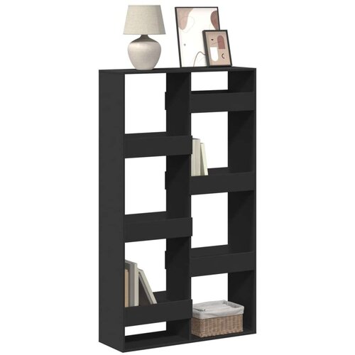 VidaXL Regal za knjige crni 100x33x175 cm od konstruiranog drva Slike