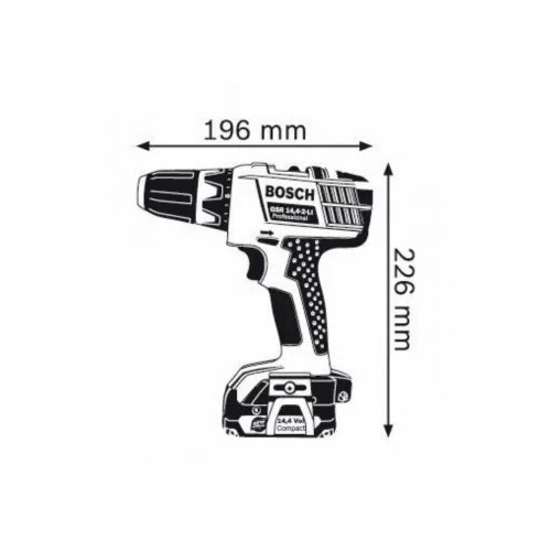 Bosch aku bu&amp;scaron;ilica odvijač GSR 14,4-2-Li L-Boxx Slike