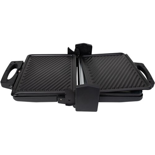 Silva KG2410 Kontaktni žar 1700 vatov, 2 termostata, mat crna Slike