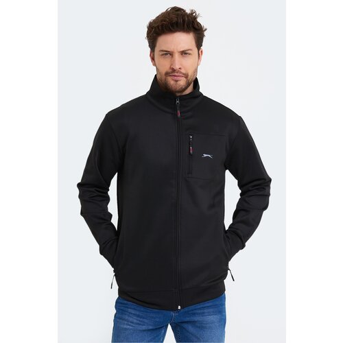 Slazenger Sports Sweatshirt - Black - Regular fit Slike