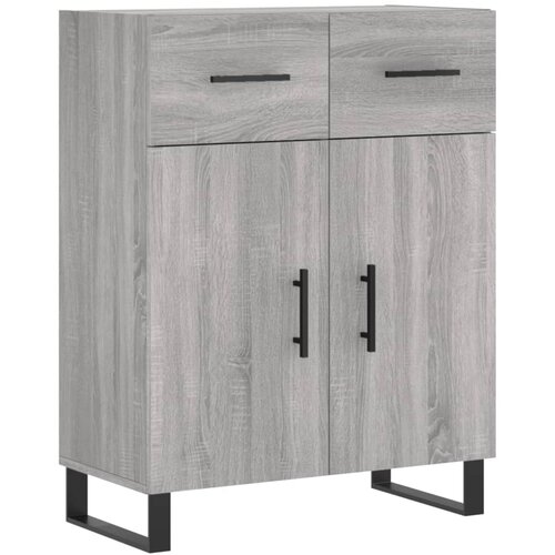 Maison Chic Komoda - Predalnik siva sonoma 69,5x34x90 cm inženirski les, (21717152) Cene