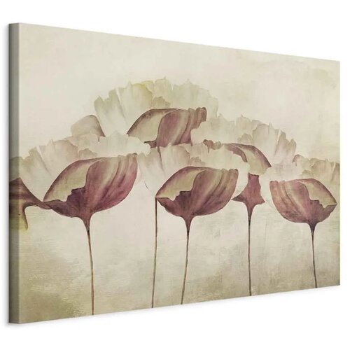  Slika - Flowers in Beige (1 Part) Wide 120x80 Cene