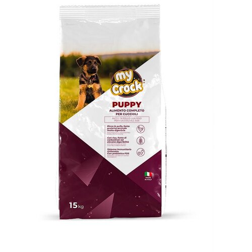 MY crock puppy hrana za štence 15kg Slike
