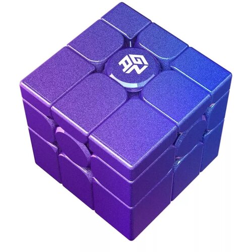 GAN Rubikova kocka - Mirror Cube Magnetic Purple UV Coated Cene