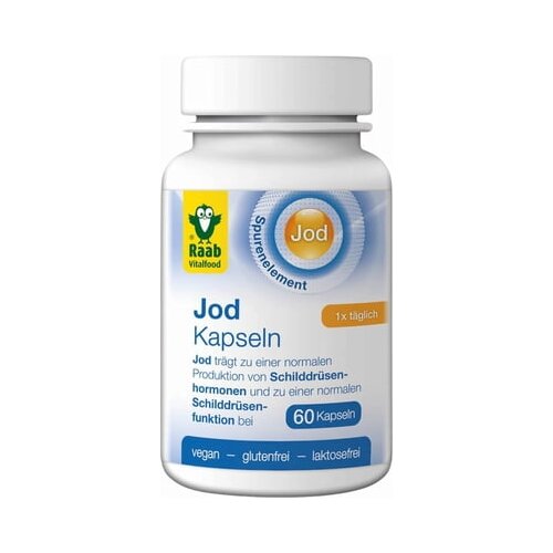 Raab Vitalfood GmbH Jod v kapsulah Cene