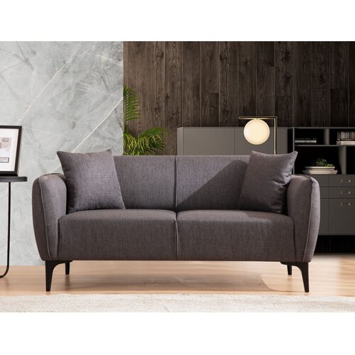  Sofa dvosed Belissimo Dark Grey Cene