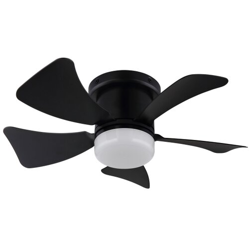  ZEVENTI - LED prigu&amp;scaron;iva plafonski ventilator MUNDAKA LED/10W/230V crna + daljinski upravljač Slike
