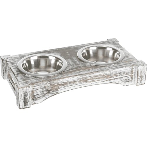 Trixie Set činija na drvenom postolju Wooden Bowl Set Cene