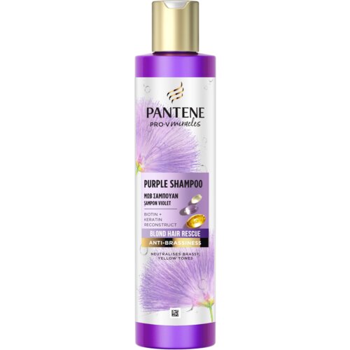 Pantene Silky & Glowing Purple šampon za kosu, 250ml Cene