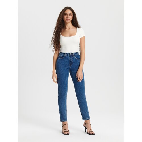 Sinsay High waist mom traperice Slike