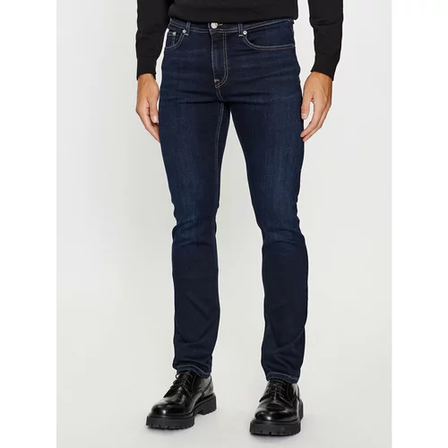 Karl Lagerfeld Jeans hlače 265840 500830 Mornarsko modra Slim Fit