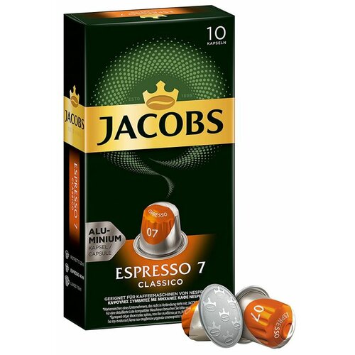 Jacobs espresso 7 classico nespresso kompatibilne kapsule 10/1 Slike