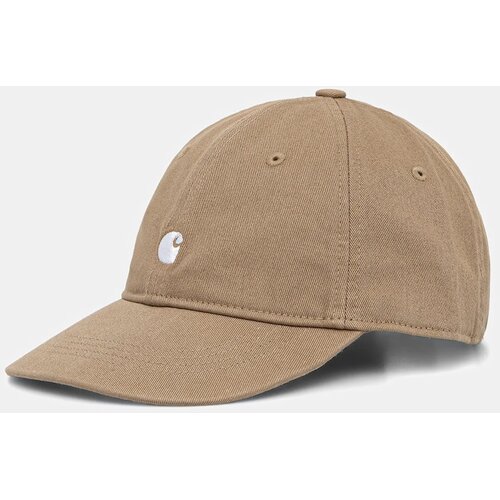 Carhartt WIP Kapa &amp;#039;Madison&amp;#039; temno bež / bela Slike