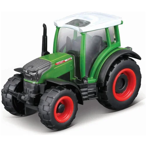 Maisto traktor Fendt, MF, Valtra, NH, 8 cm sort