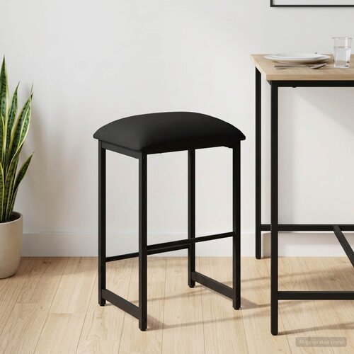  stolica Crna 40 x 32 x 64 cm Konstruirano drvo Cene