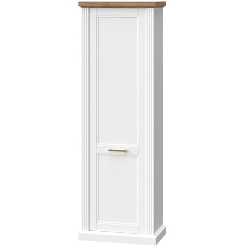Jela Jagodina vitrina TARA-V1 - kolekcija tara - pacifik orah/bela mat lak/bela - 65x193x38 cm Cene
