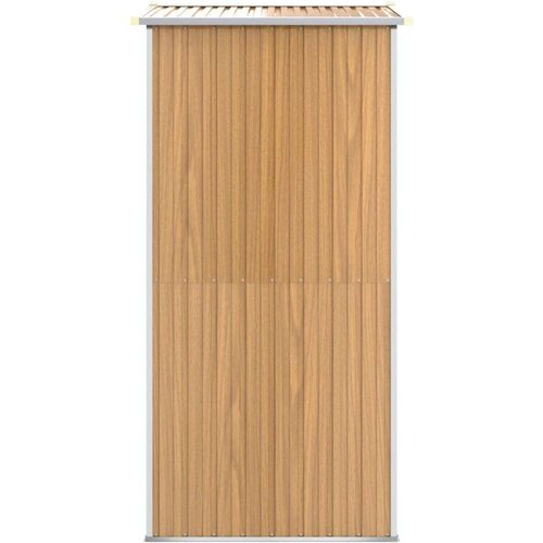 VidaXL Vrtna lopa svetlo rjava 192x108x223 cm pocinkano jeklo Slike
