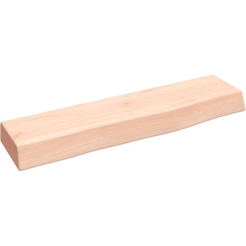 Zidna polica 40 x 10 x 4 cm od neobrađene masivne hrastovine Slike