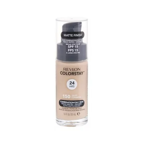 Revlon Colorstay™ Combination Oily Skin SPF15 puder za mešano do mastno kožo 30 ml odtenek 150 Buff Chamois