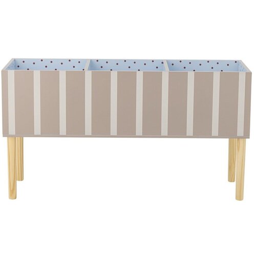 Bloomingville Mini Bež otroški regal 90x50x30 cm Salam – Cene