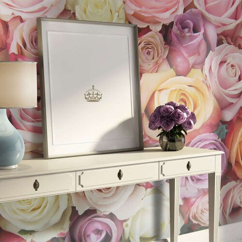  Tapeta - Pastel roses 250x193 Slike