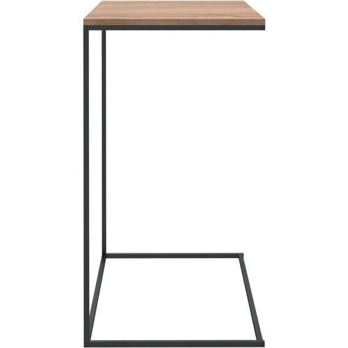 VidaXL bočni stolić crni 55 x 35 x 66 cm od konstruiranog drva Slike