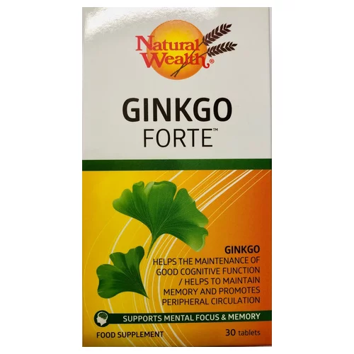 Natural Wealth Ginko Forte, tablete
