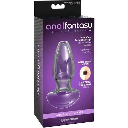 Pipedream Anal Fantasy Elite Collection Large Anal Gaper Clear