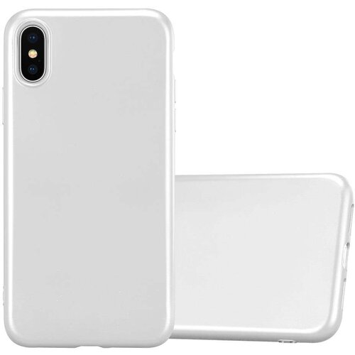 Cadorabo Case, združljiv z Apple v kovinskem srebru - zaščitni pokrov iz fleksibilnega silikona TPU, (20592021) Cene