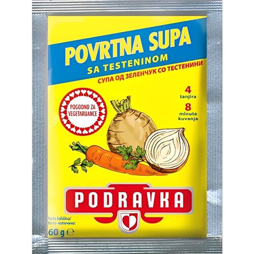 Podravka supa povrtna sa testeninom 60g Slike