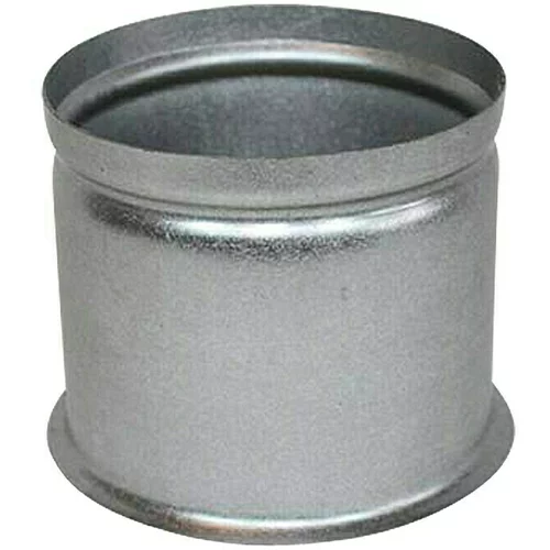  Spojnica za dimnjake (Promjer: 80 mm, Vruće aluminirano, Srebrnosive boje)