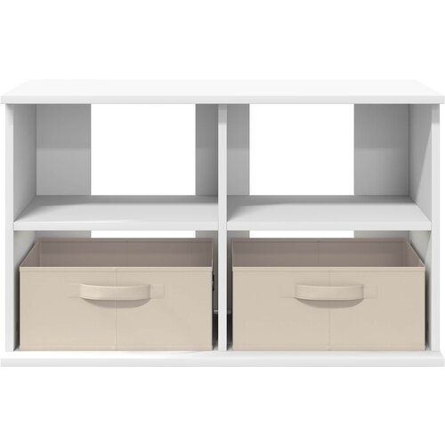  Stalak za TV s ladicama Bijelo 79 x 40 x 48 cm Slike