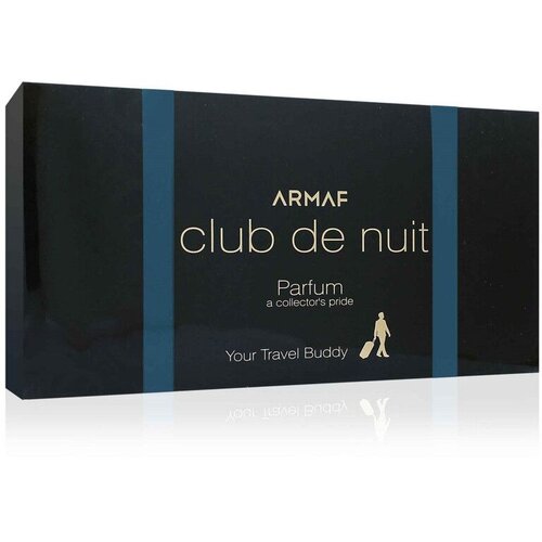 Armaf Mu&amp;scaron;ki parfemski set Club de Nuit Intense za mu&amp;scaron;karce putni EDP, 2 x 12 ml + kesica + putni set Slike